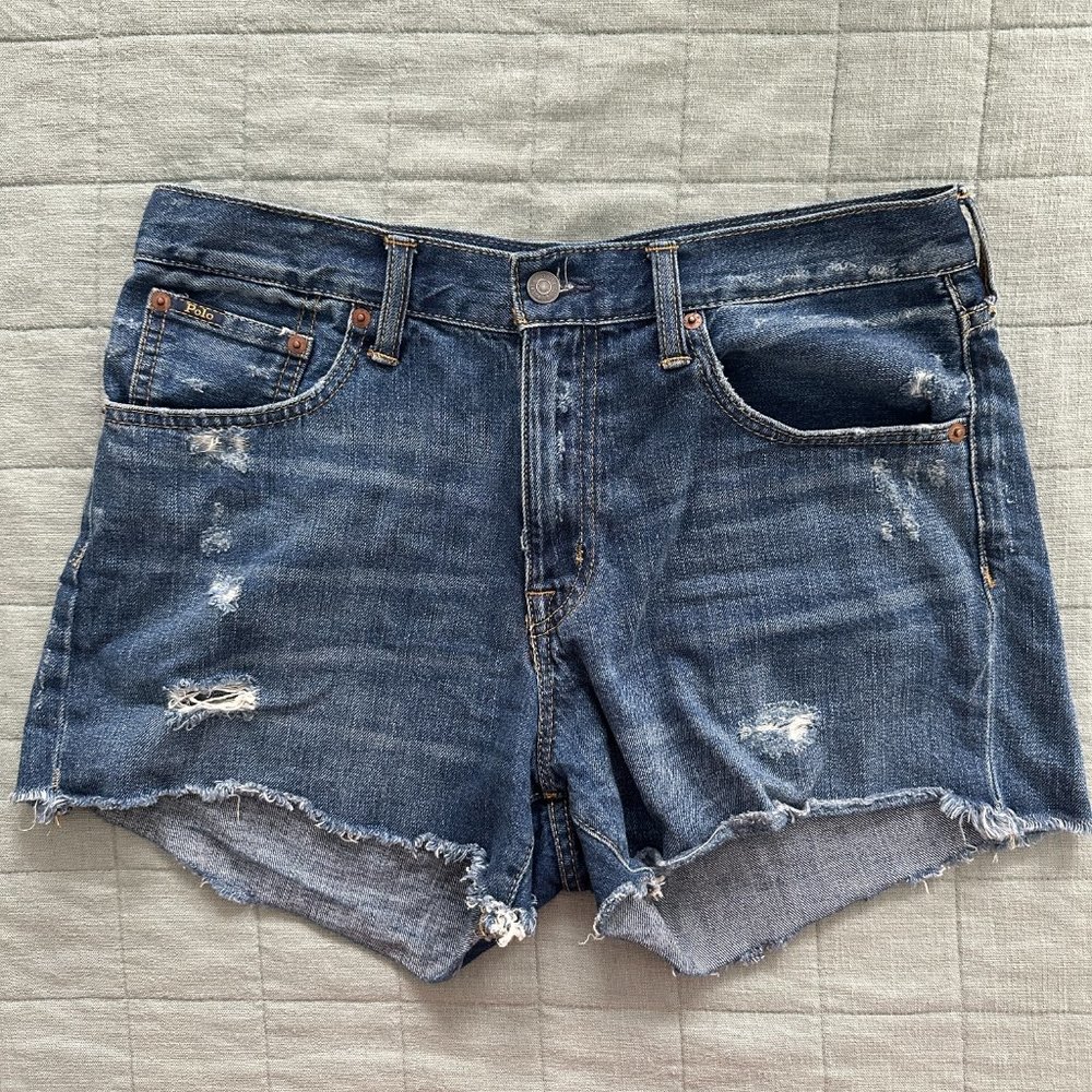 Polo Ralph Lauren Crosby Relaxed Denim Shorts - Size 29